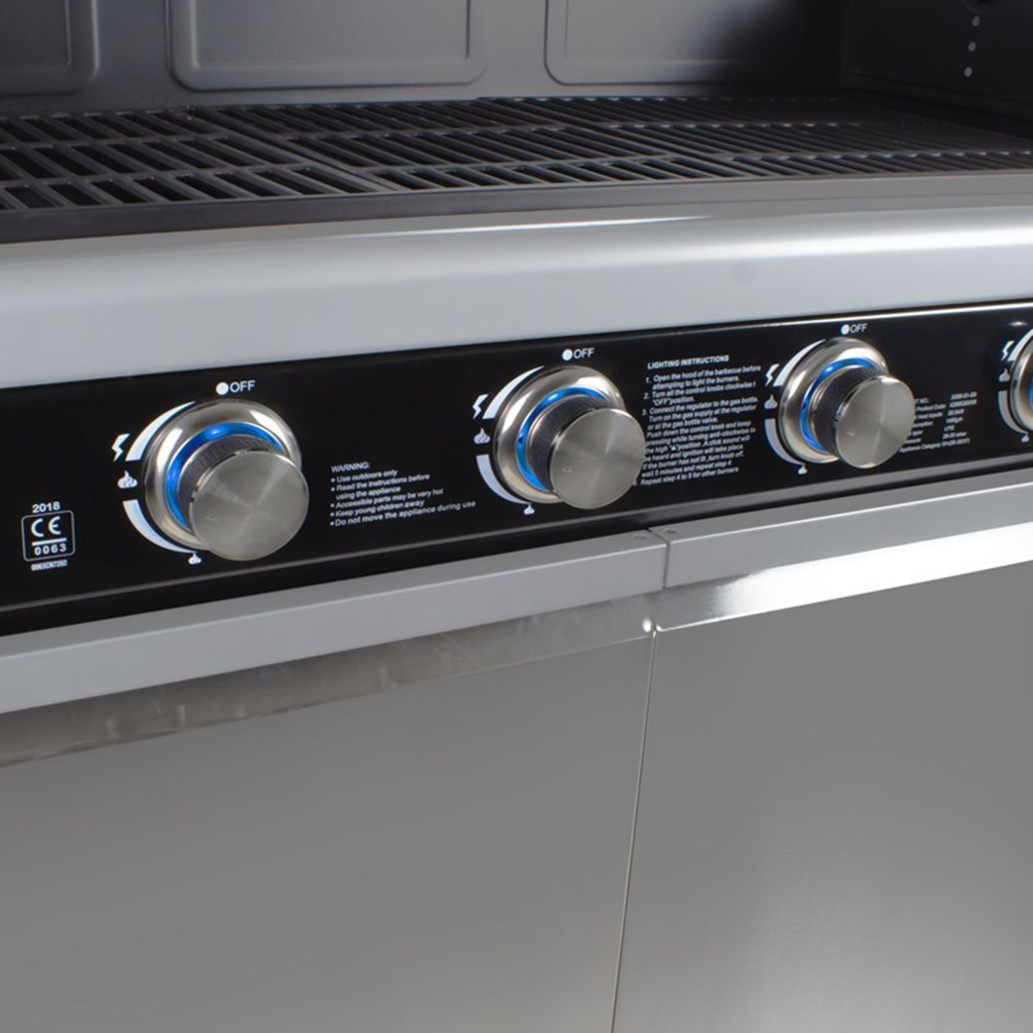 Boss Grill Alabama Elite 6 Burner Gas BBQ with Side Burner