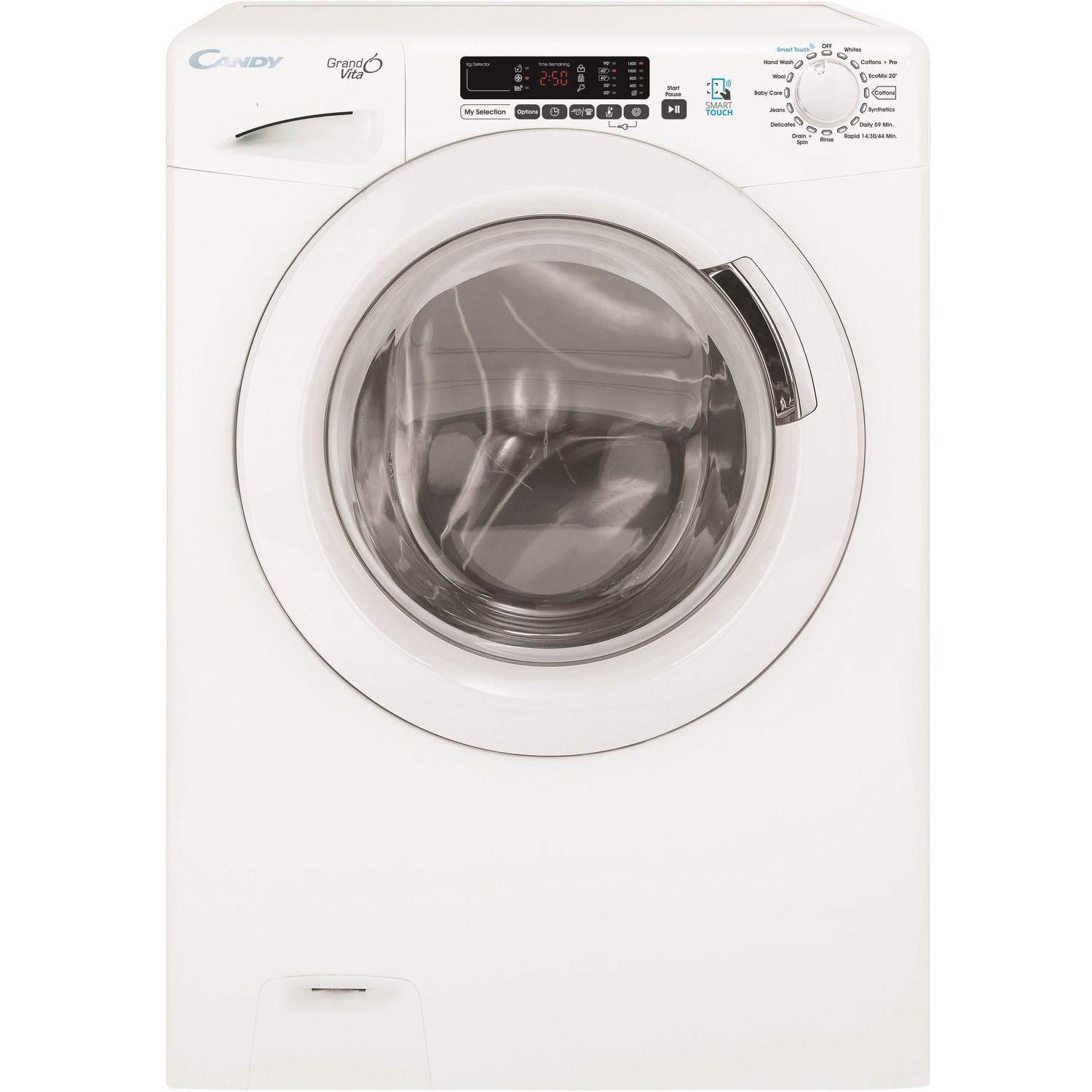 Refurbished Candy Grand OVita GVS148D3-80 Freestanding 8KG 1400 Spin Washing Machine White