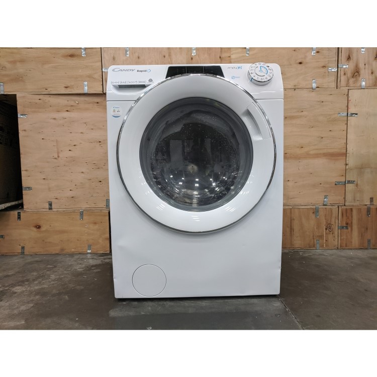Refurbished Candy Rapido ROW141066DWHC Smart Freestanding 10/6KG 1400 Spin Washer Dryer