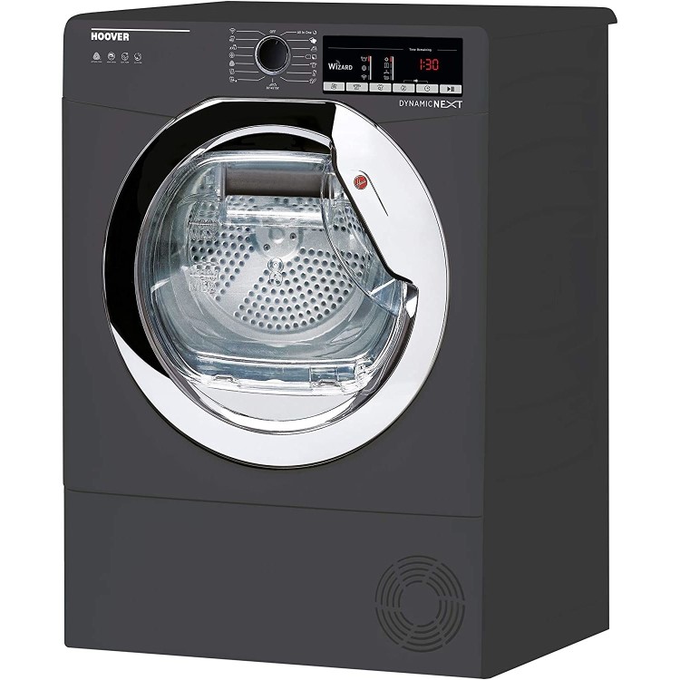 Refurbished Hoover DXOC9TCER Smart Freestanding Condenser 9KG Tumble Dryer Graphite