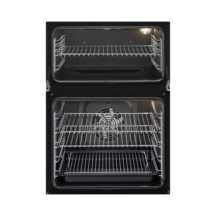 Zanussi ZOA35660XK Electric Built-in Double Oven With Programmable Timer - Stainless Steel