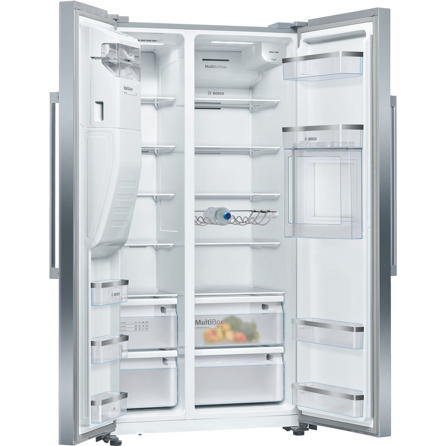 Neff 533 Litre American Fridge Freezer Stainless Steel KA3923IE0G