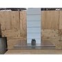 Refurbished Rangemaster RMHDT100SS 100cm Stainless Steel Glass Chimney Cooker Hood
