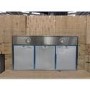 Refurbished Rangemaster RMHDT100SS 100cm Stainless Steel Glass Chimney Cooker Hood