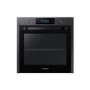 GRADE A3 - Samsung NV75K5571RM 75L Dual Cook Pyrolytic Electric Single Oven - Matt Black