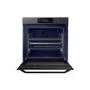GRADE A3 - Samsung NV75K5571RM 75L Dual Cook Pyrolytic Electric Single Oven - Matt Black