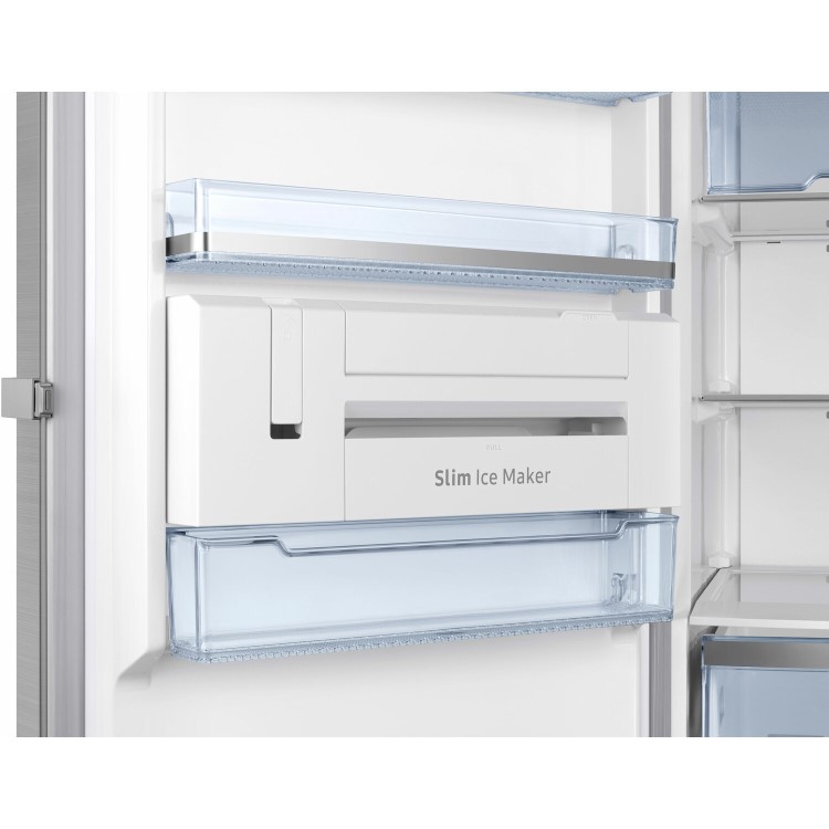 GRADE A2 - Samsung RZ32M71207F 60cm Wide Frost Free Freestanding Upright Freezer - Refined Steel