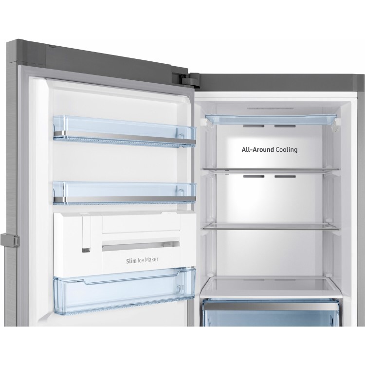 GRADE A2 - Samsung RZ32M71207F 60cm Wide Frost Free Freestanding Upright Freezer - Refined Steel