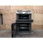 Refurbished Amica AFC6550SS 60cm Double Oven Electric Cooker with Ceramic Hob Stainless Steel