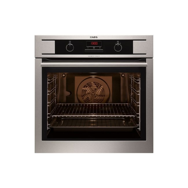 GRADE A3 - AEG BP300322KM Multi Function Built in Single Electric Oven - Stainless Steel