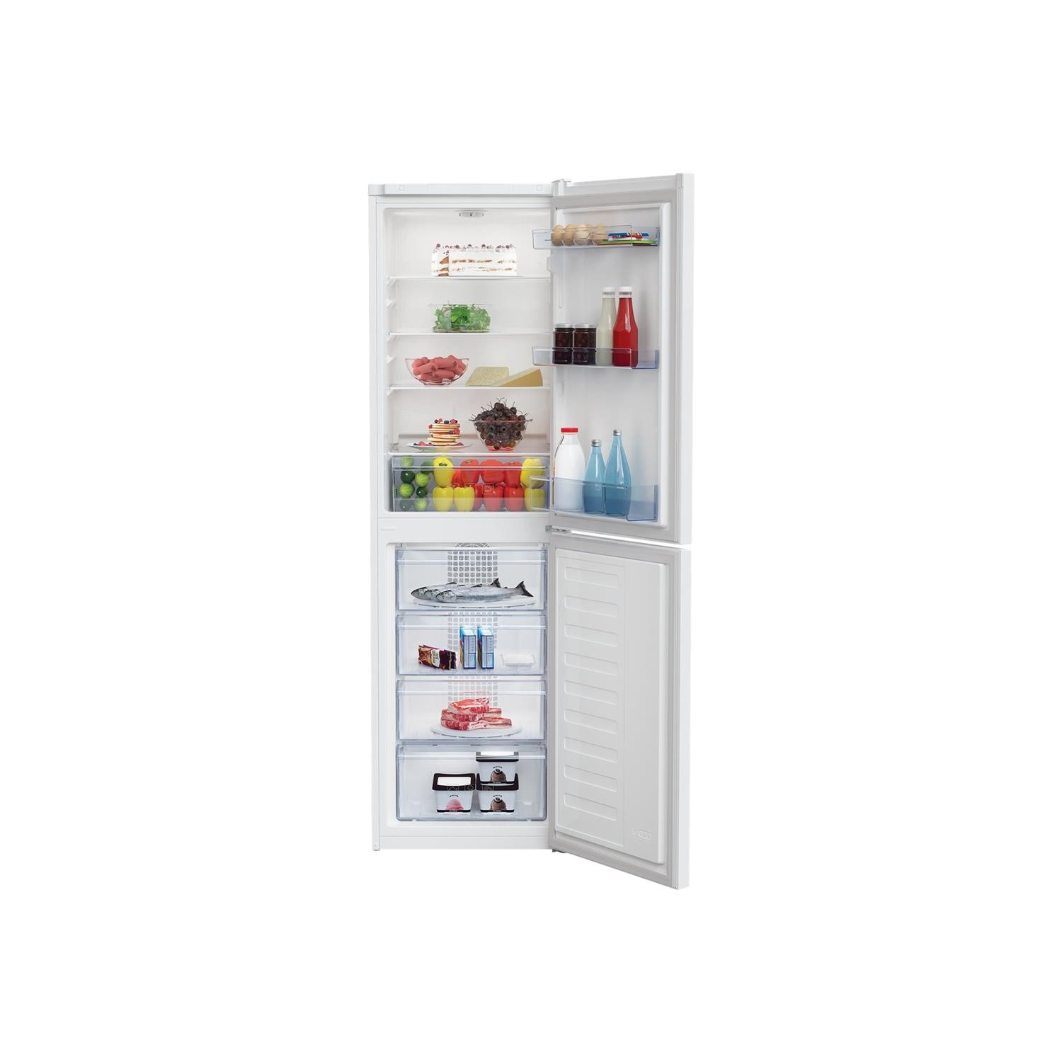 Refurbished Beko CFG3582W Freestanding 263 Litre 50/50 Frost Free Fridge Freezer