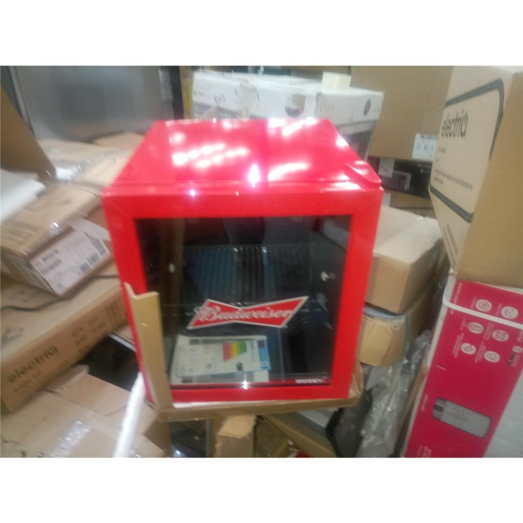 Refurbished Husky HU225 Mini Fridge/Drinks Cooler - Budweiser