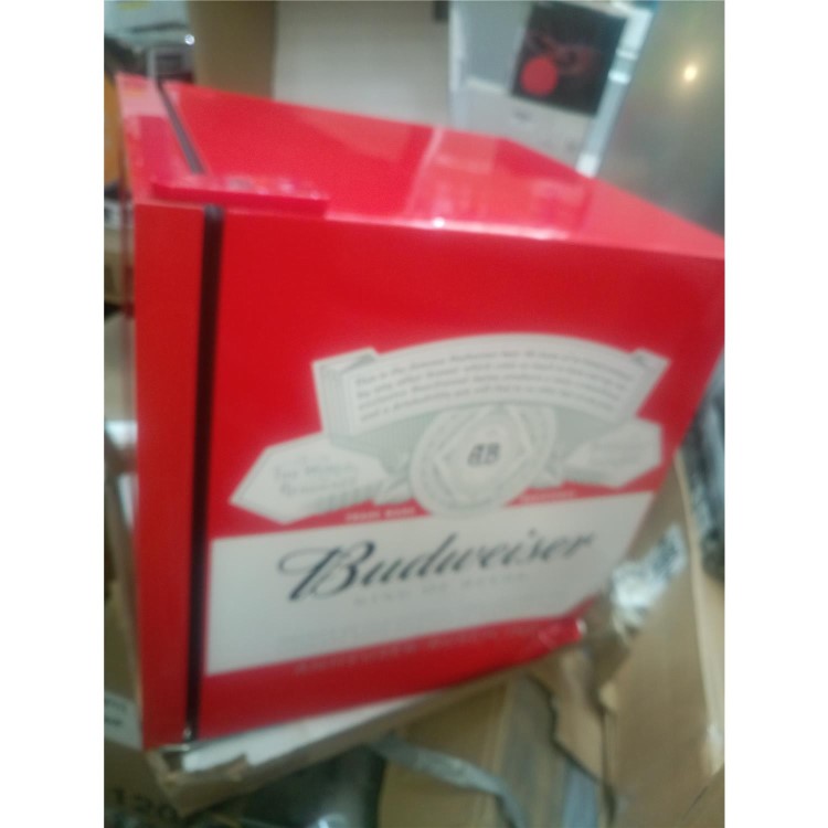 Refurbished Husky HU225 Mini Fridge/Drinks Cooler - Budweiser
