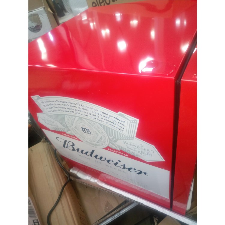 Refurbished Husky HU225 Mini Fridge/Drinks Cooler - Budweiser