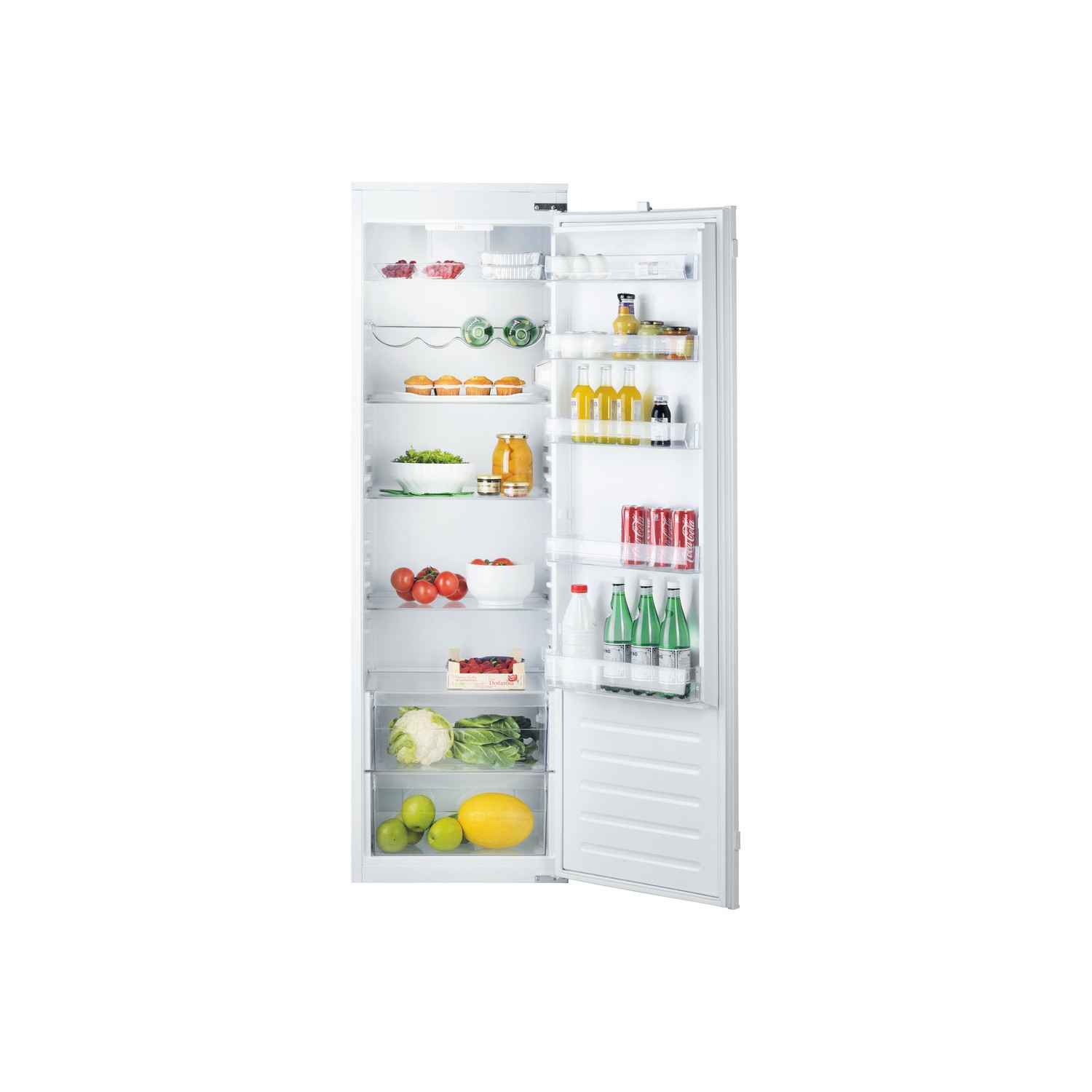 Refurbished Hotpoint HS18011UK Integrated 318 Litre In-column Larder Fridge White