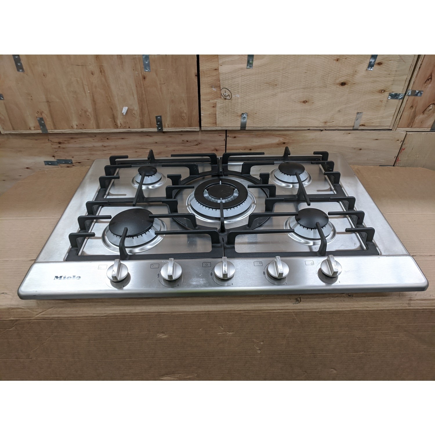 Refurbished Miele KM2032 75cm 5 Burner Gas Hob with Wok Burner