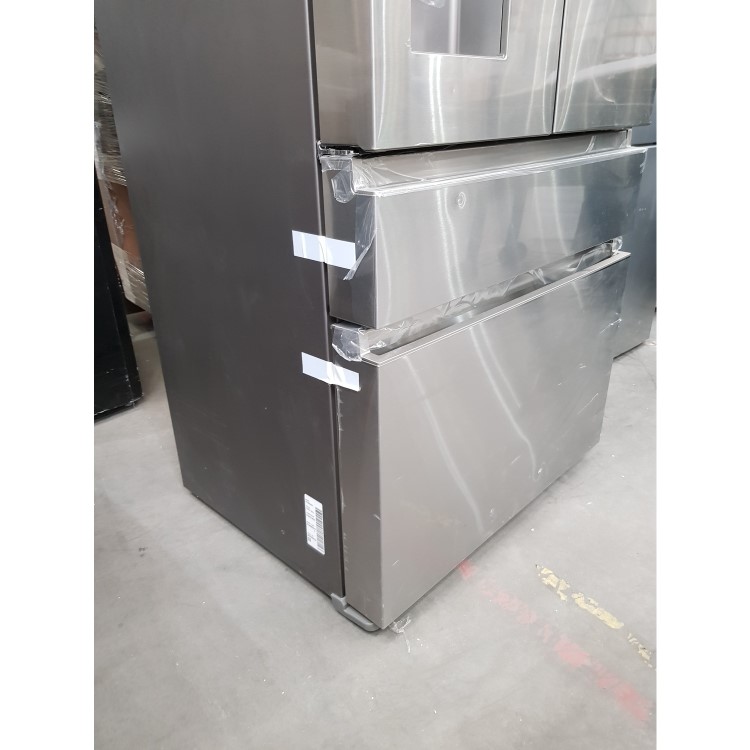 Refurbished Samsung RF23M8080SR Freestanding 457 Litre American Frost Free Fridge Freezer Stainless Steel