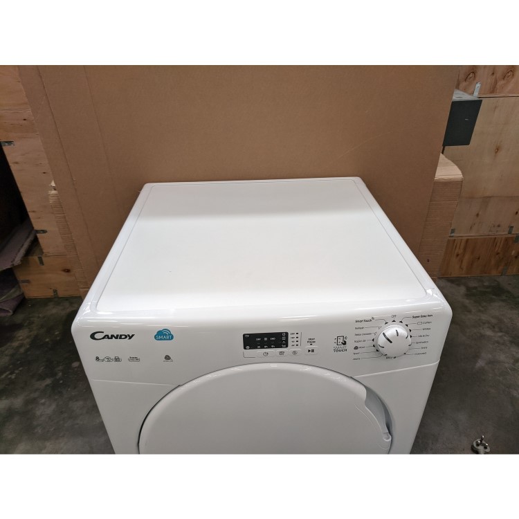 Refurbished Candy CS C8LF Smart Freestanding Condenser 8KG Tumble Dryer White