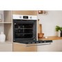 Indesit Aria Electric Fan Single Oven - White