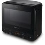GRADE A2 - Hotpoint MWH1331B XtraSpace Curve 13L Digital Microwave - Black