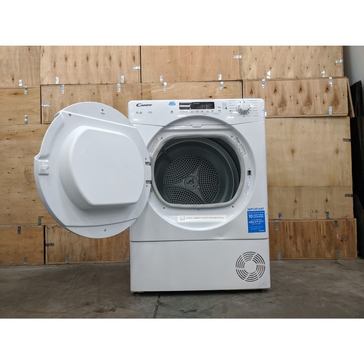 Refurbished Candy CSC9DF Freestanding Condenser 9KG Tumble Dryer White