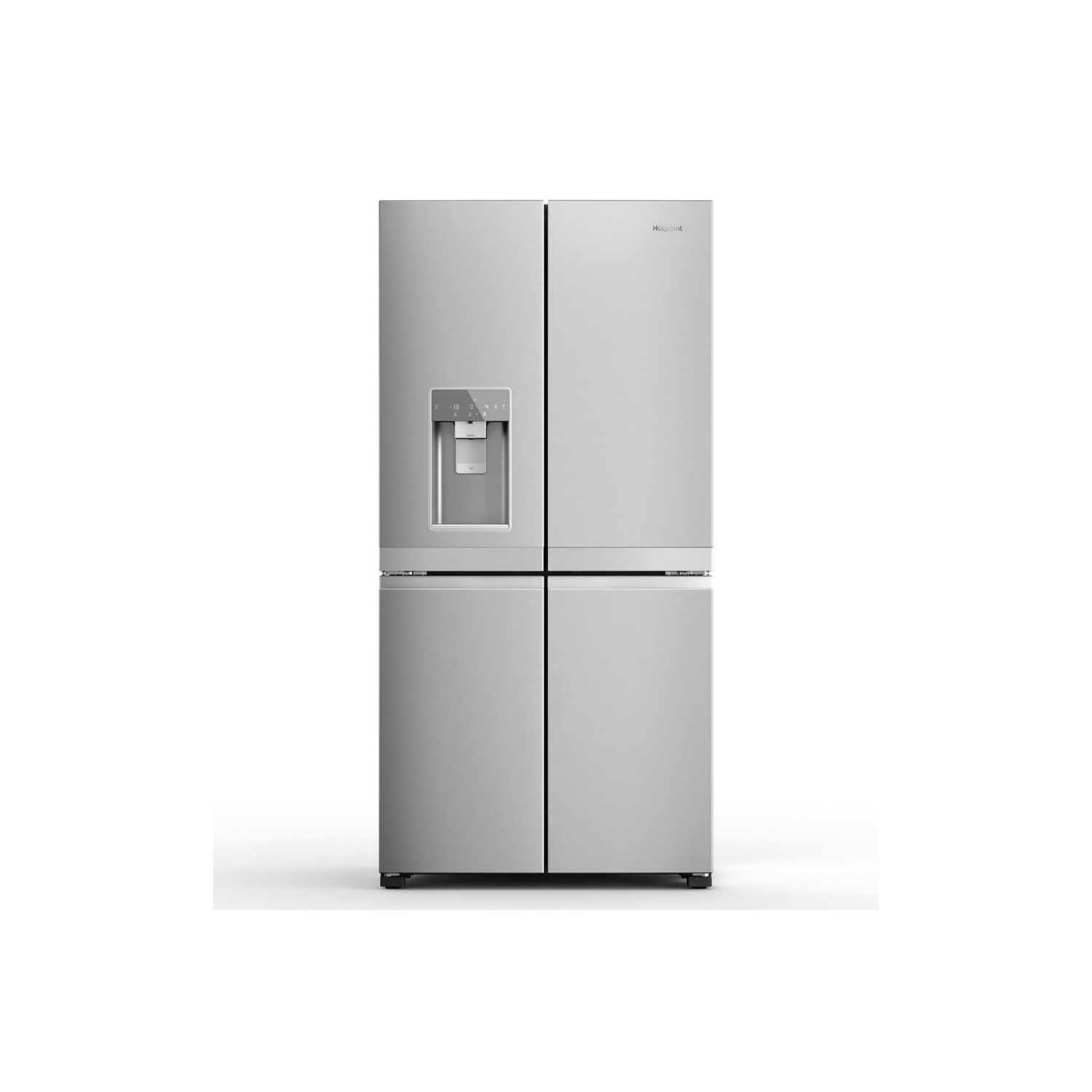 Refurbished Hotpoint HQ9IMO1L Freestanding 338 Litre American Frost Free Fridge Freezer