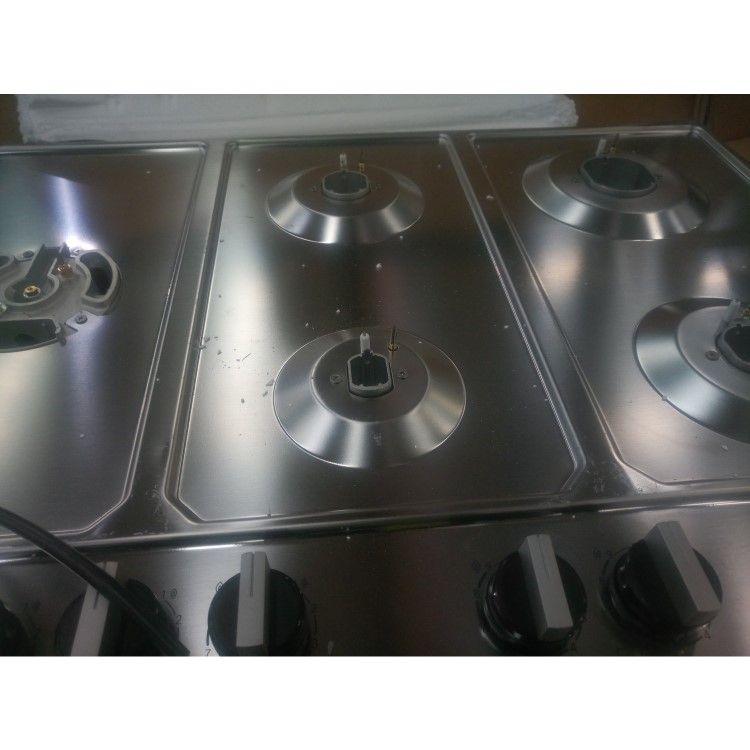 Refurbished Bosch Serie 6 PCS7A5B90 75cm 5 Burner Gas Hob Stainless Steel
