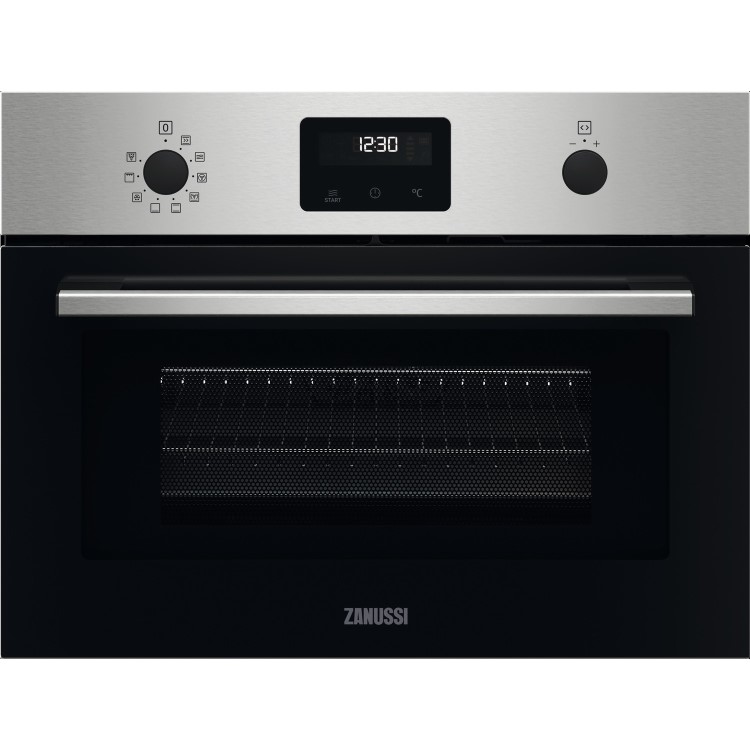 Refurbished Zanussi ZVENM6X1 Built In 49L 1000W Microwave Stainless Steel