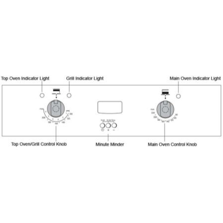 Hotpoint HUI612P Ultima 60cm Double Oven Electric Cooker with Induction Hob - White