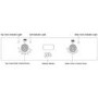 Hotpoint HUI612P Ultima 60cm Double Oven Electric Cooker with Induction Hob - White