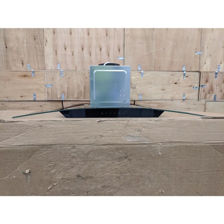 Refurbished Neff D94AFM1N0B 90cm Touch Control Curved Glass Chimney Cooker Hood Stainless Steel