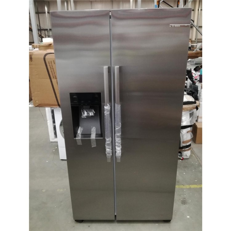 Refurbished Bosch KAI93VIFPG Freestanding 562 Litre 70/30 Frost Free American Fridge Freezer