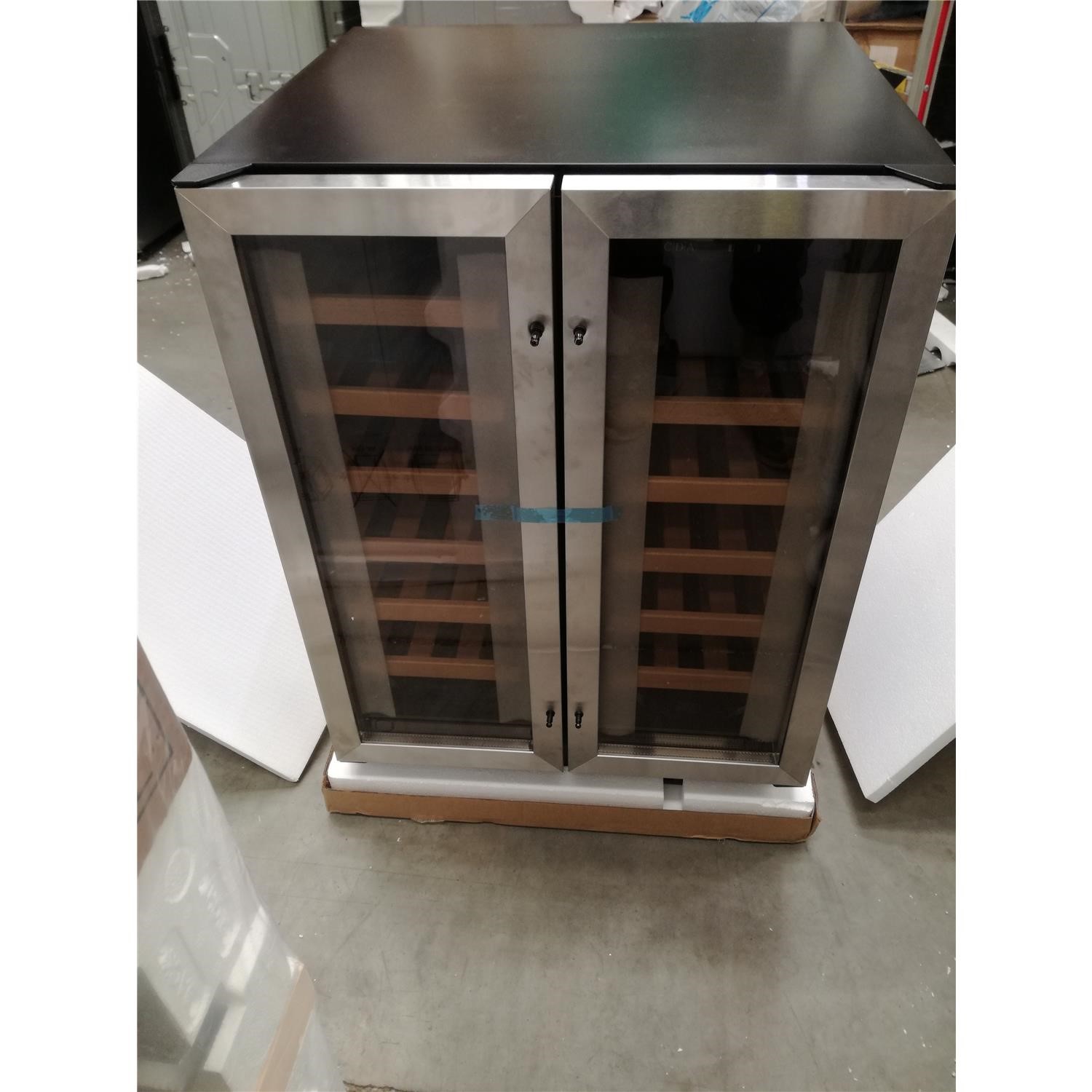 Refurbished CDA FWC624SS 40 Bottle Freestanding Under Counter Wine