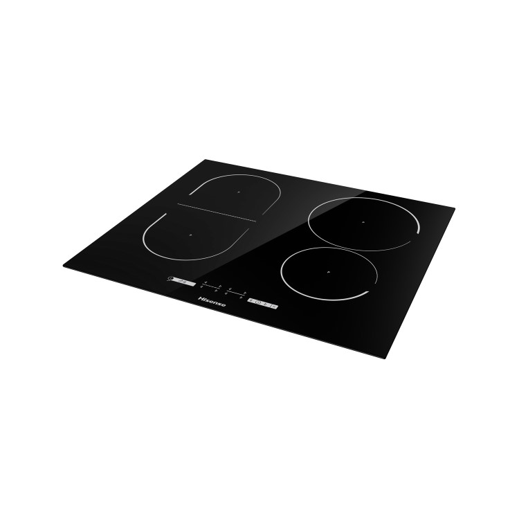 GRADE A2 - Hisense I6433C 60cm Touch Control Induction Hob With Bridge Zone - Black