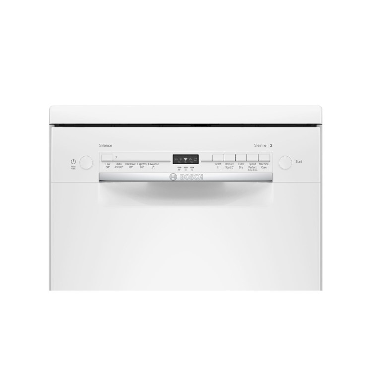 Bosch Series 2 9 Place Settings Freestanding Slimline Dishwasher - White