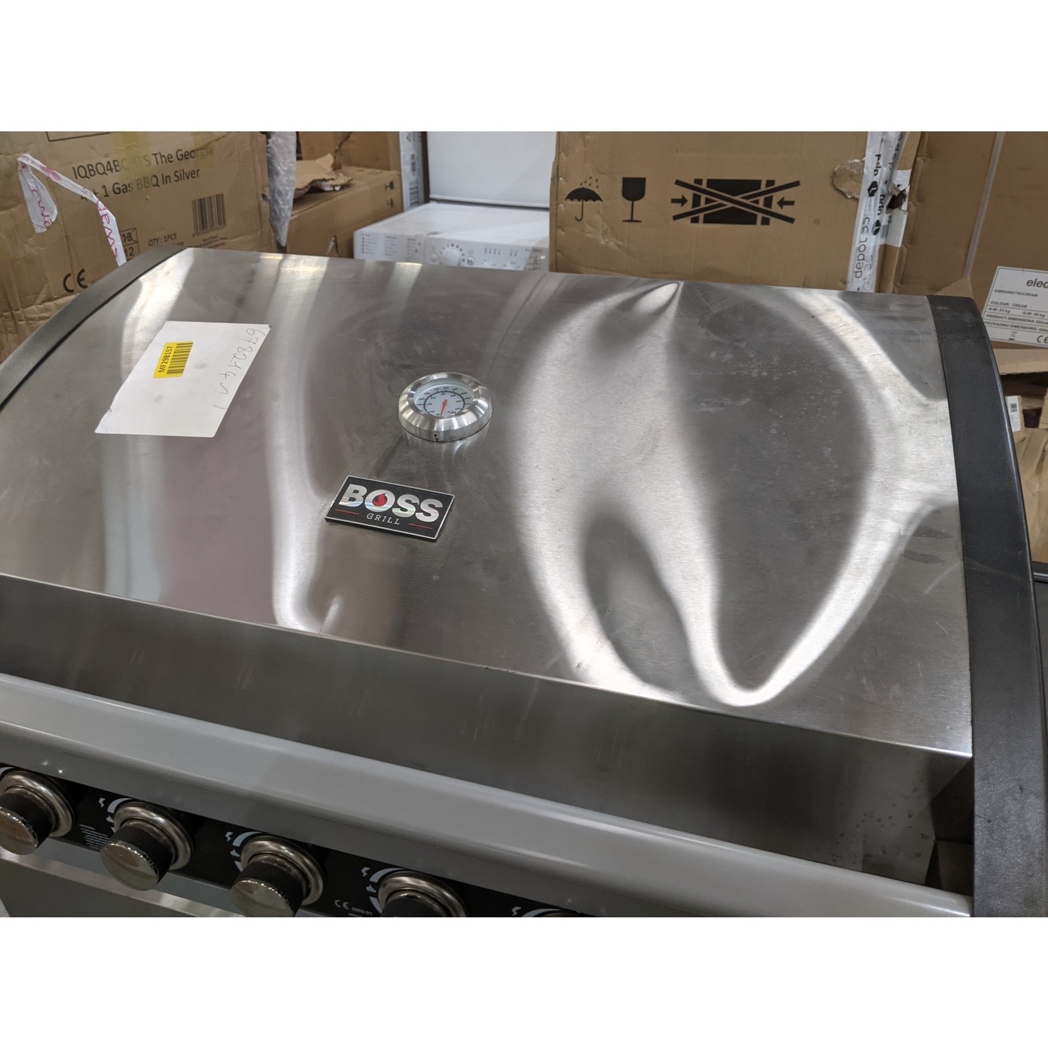 Refurbished Boss Grill Alabama Elite 6 Burner Gas BBQ with Side Burner