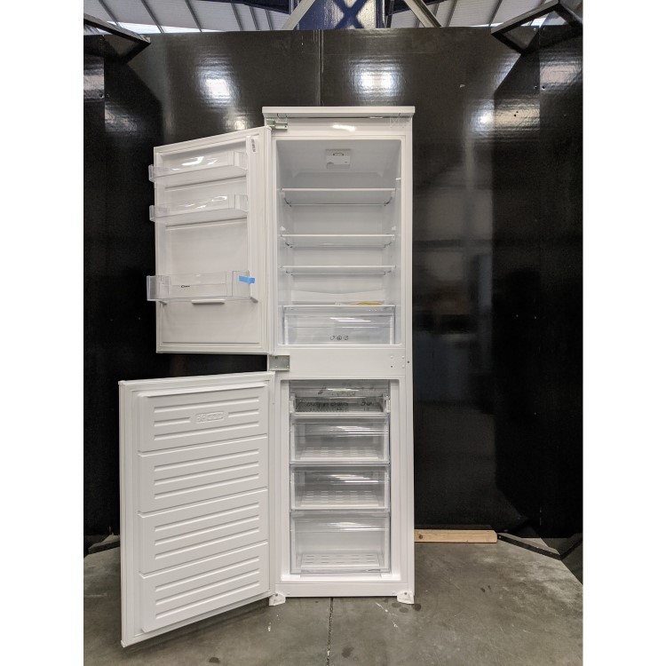 Refurbished Candy BCBS1725TK Integrated 242 Litre 50/50 Fridge Freezer White