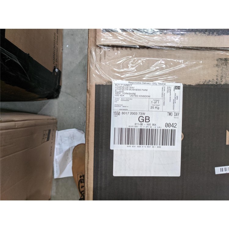 Refurbished Zanussi ZMBN4SX Serie 20 Built In 25L 900W Microwave Black
