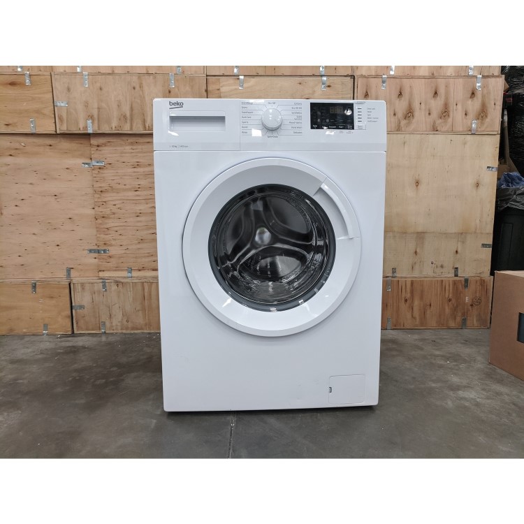 Refurbished Beko WTK104121W Freestanding 10KG 1400 Spin Washing Machine White