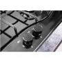 Refurbished Hotpoint PCN642HBK 59cm 4 Burner Gas Hob Black