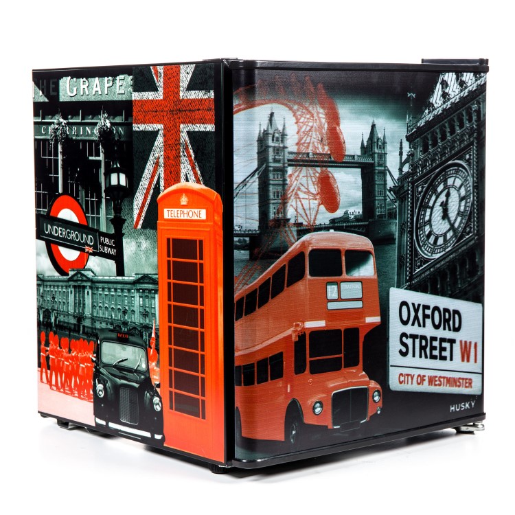 Refurbished Husky EL195 Husky London Themed Drinks Chiller 48l
