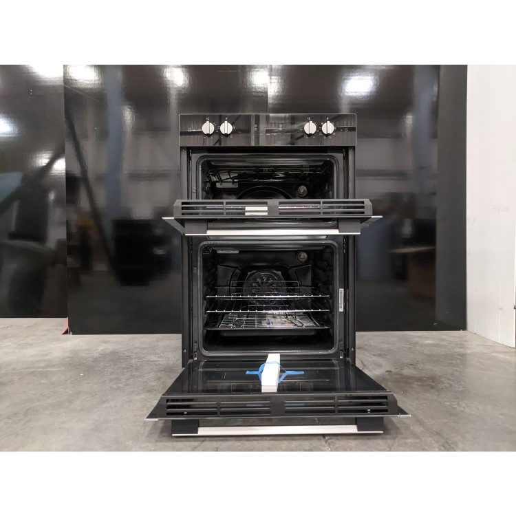 Refurbished Hoover HO9DC3UB308BI 60cm Double Built In Electric Oven Black
