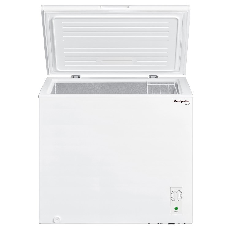 Montpellier MCF198W 198 Litre Chest Freezer - White