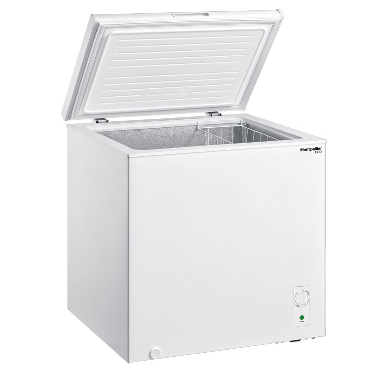 Montpellier MCF198W 198 Litre Chest Freezer - White
