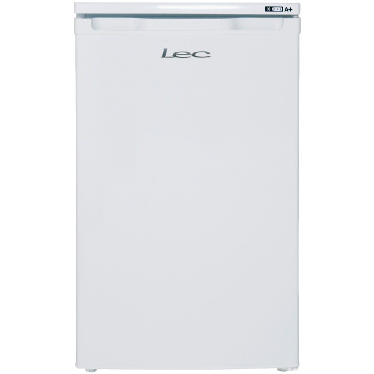 Refurbished Lec U5511W 83L 85x55cm Freestanding Freezer White