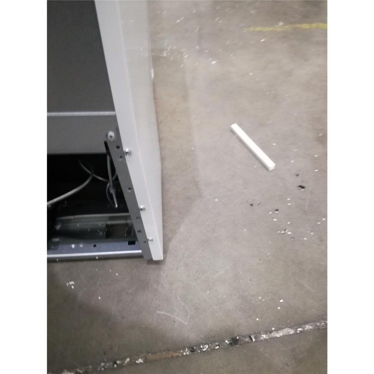Refurbished Lec U5511W 83L 85x55cm Freestanding Freezer White