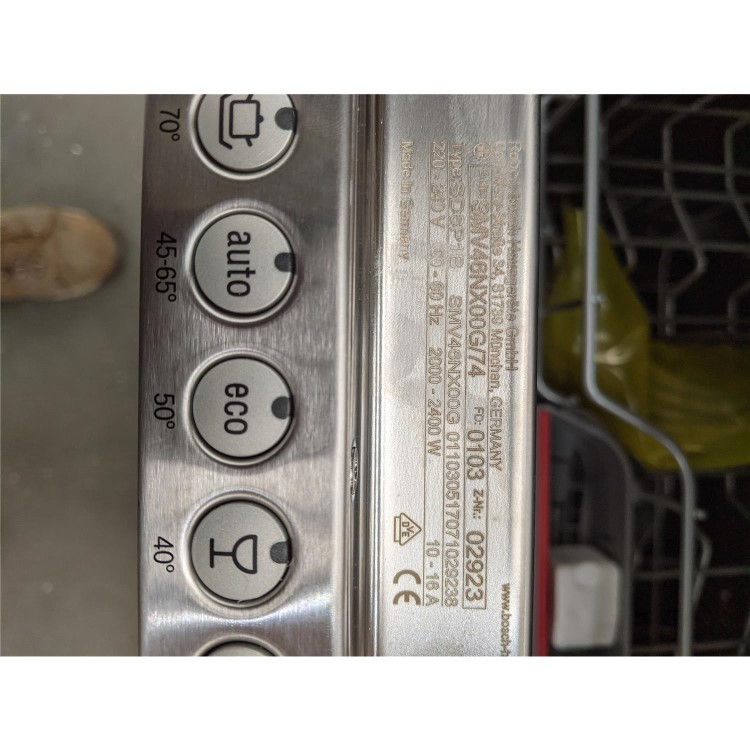 Refurbished Bosch SMV46NX00G 14 Place Fully Integrated Dishwasher