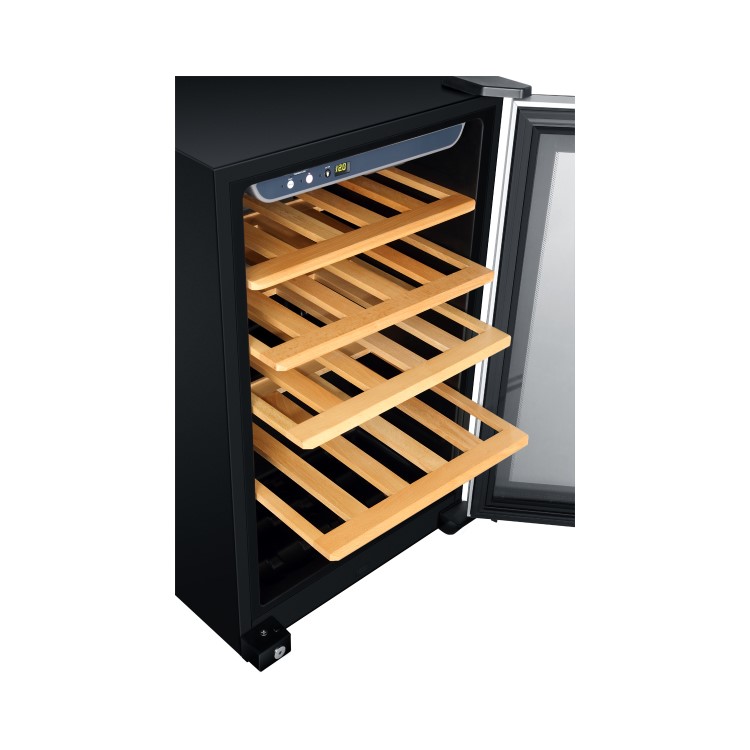 Refurbished Haier WS30GA 30 Bottle Single Zone Wine Cooler Black