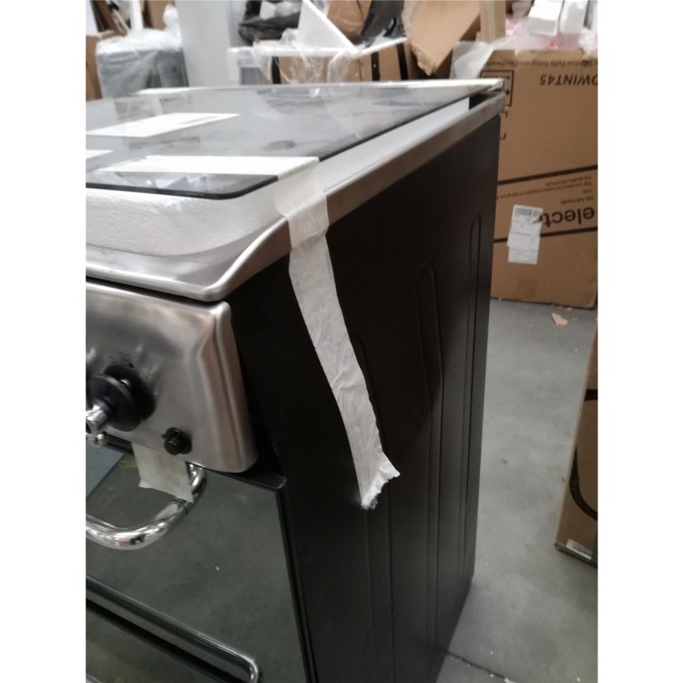 Refurbished Indesit KDP60SE 60cm Dual Fuel Cooker