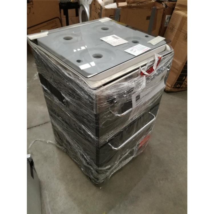 Refurbished Indesit KDP60SE 60cm Dual Fuel Cooker